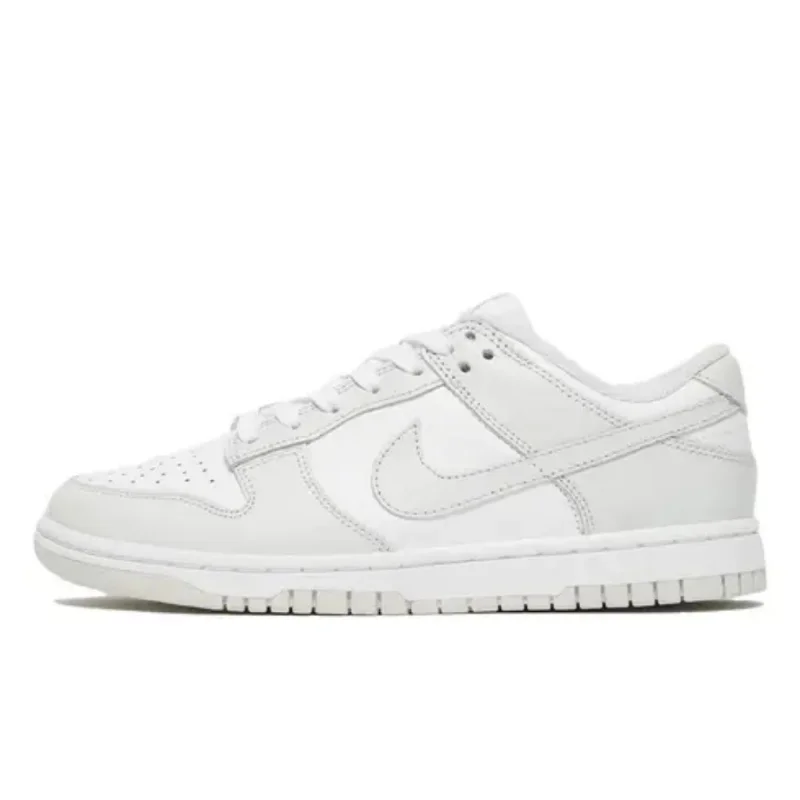 Women's Dunk Low White Photon Dust White