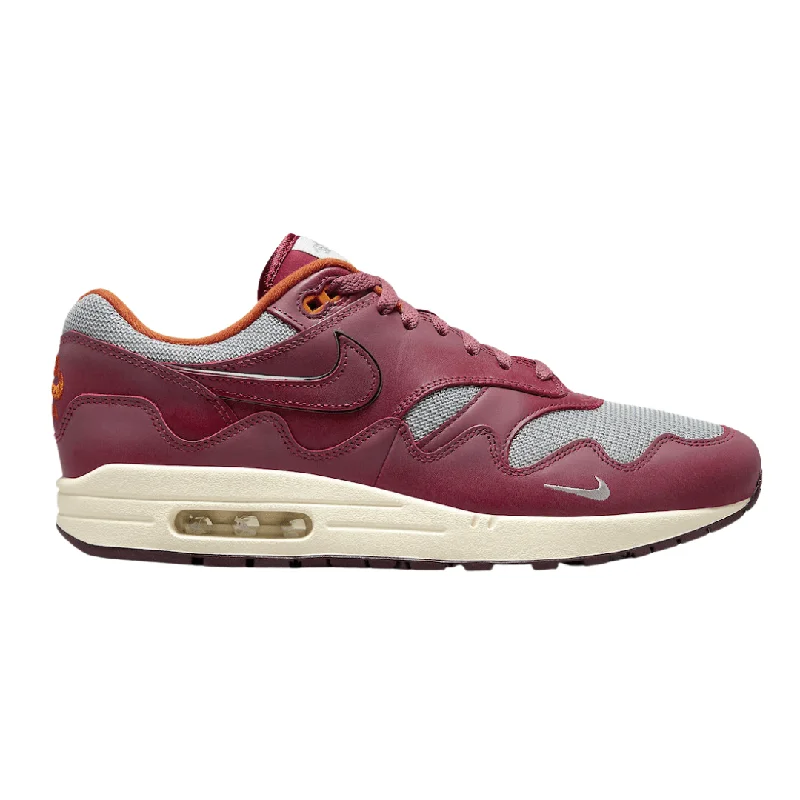 Nike Air Max 1 Patta Waves Rush Maroon (with Bracelet)