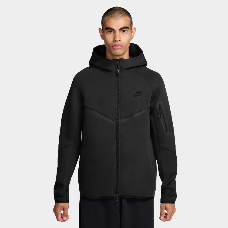 Nike Tech Fleece Full-Zip Windrunner Hoodie Black / Black