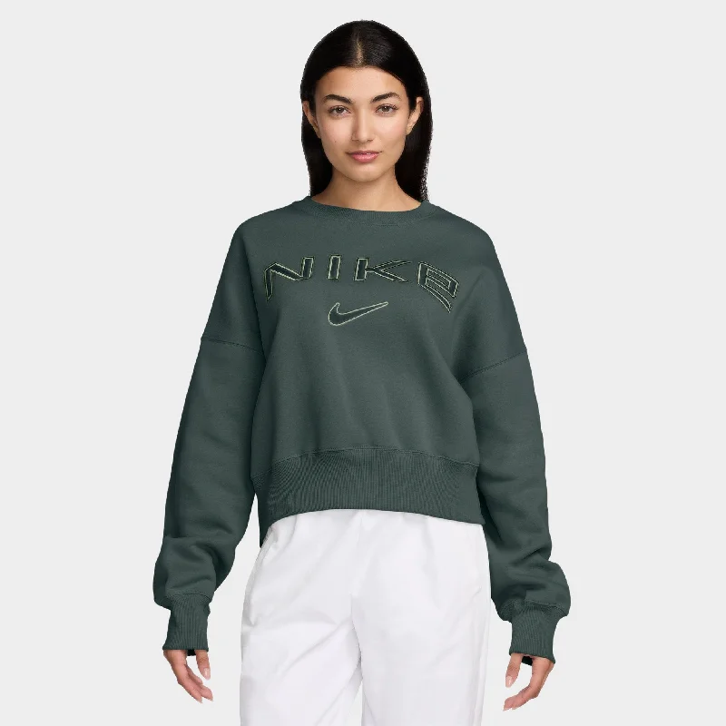 Nike Sportswear Women's Phoenix Fleece Over-Oversized Crewneck Vintage Green / Jade Horizon