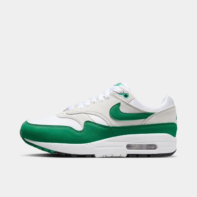 Nike Women's Air Max 1 '87 Neutral Grey / Malachite - White