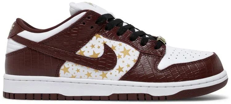 Nike SB Dunk Low Supreme Stars Barkroot Brown (2021)