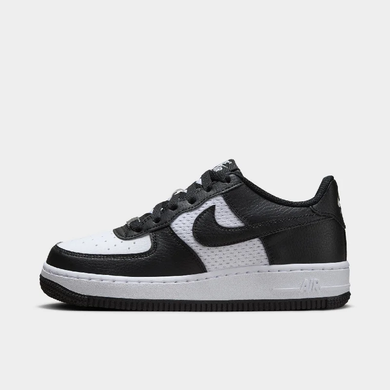 Nike Air Force 1 GS Black / Black - White