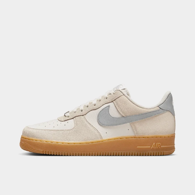 Nike Air Force 1 '07 LV8 ESS+ Phantom / Light Smoke Grey - Gum Yellow