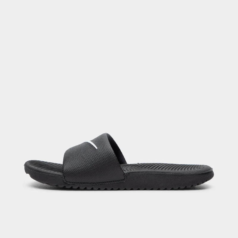 Nike Kawa Slides GS Black / White