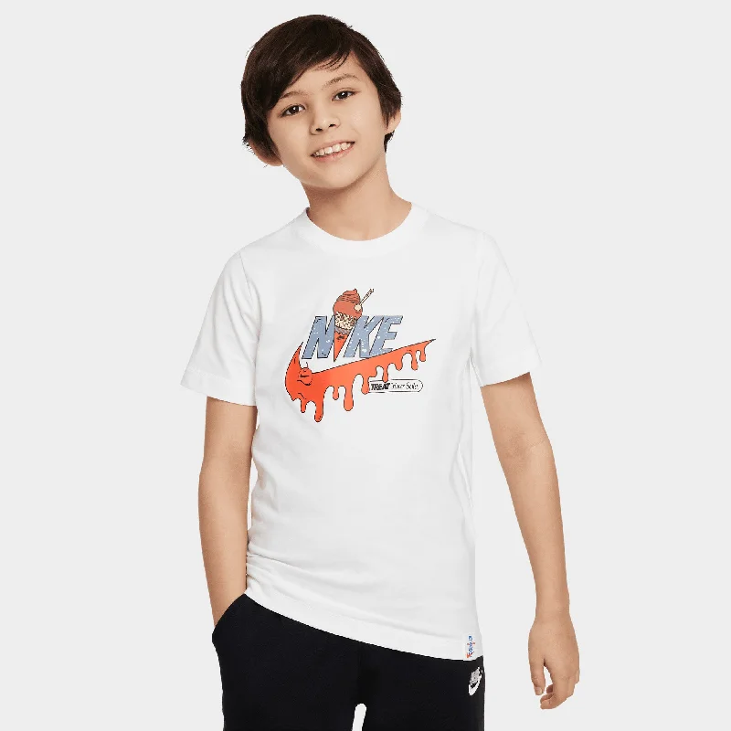 Nike Sportswear Juniors' Sole Food Futura T-shirt / White