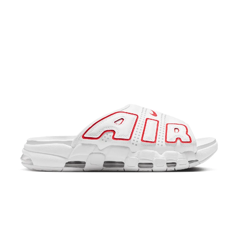 Air More Uptempo Slide 'White Red'