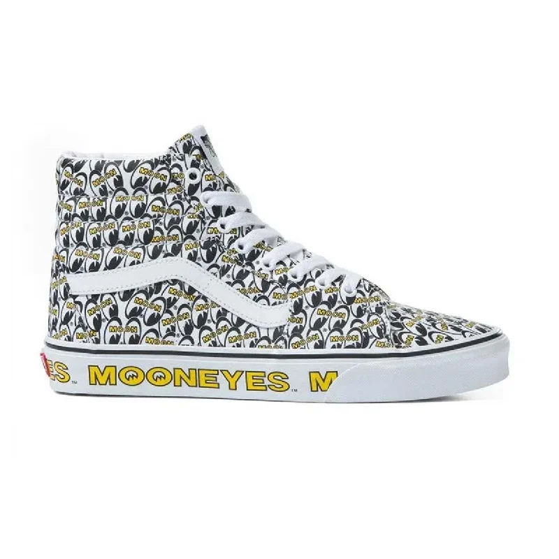 + Mooneyes SK8-Hi 'White Yellow'