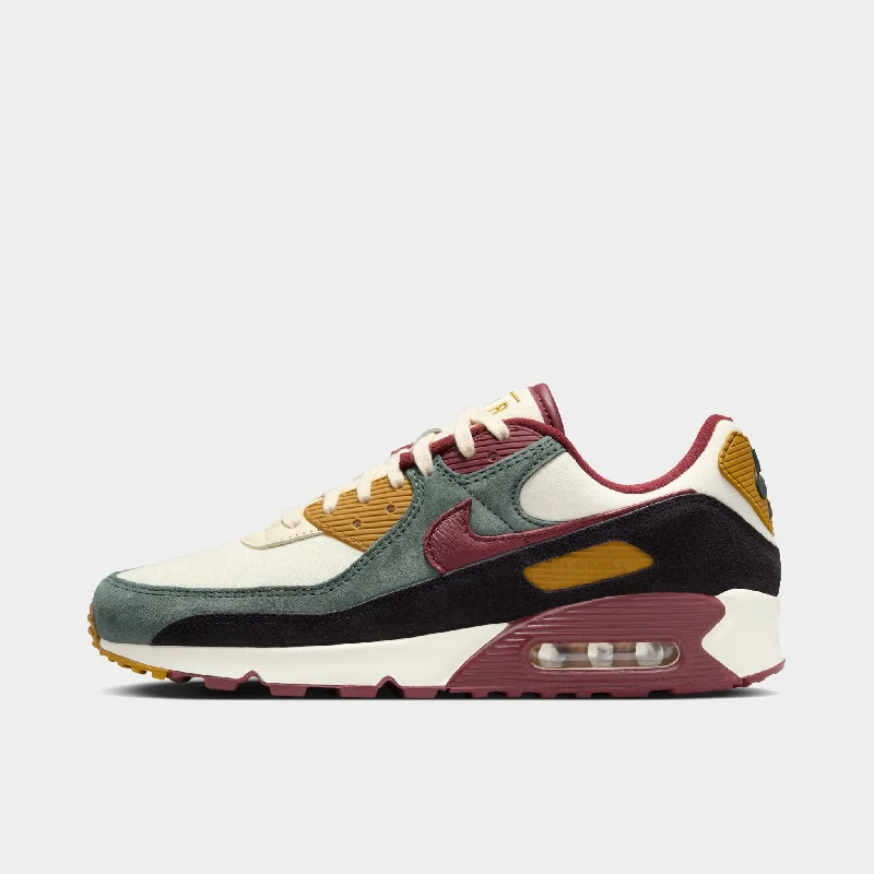 Nike Air Max 90 PRM Coconut Milk / Dark Team Red - Vintage Green