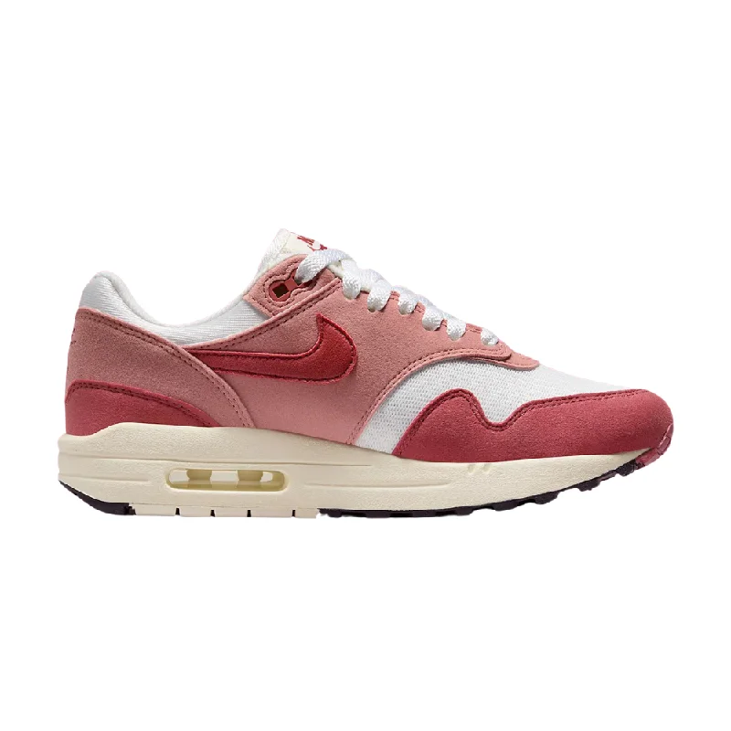 Women's Nike Air Max 1 Red Stardust Sail Cedar Red Stardust Coconut Milk Black