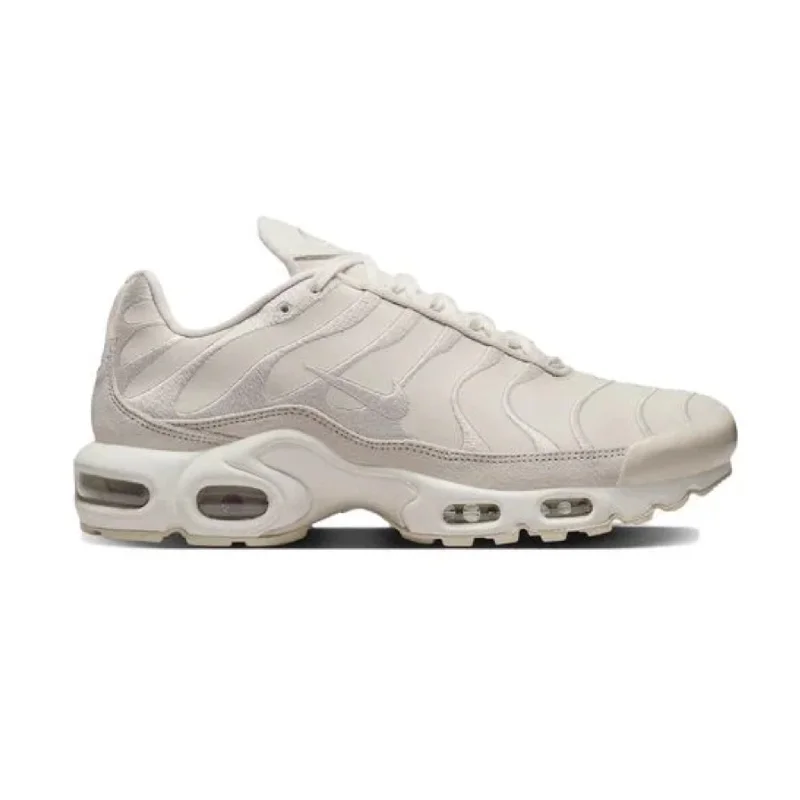 Women's Air Max Plus Premium Cream Beige Light Orewood Brown Clear