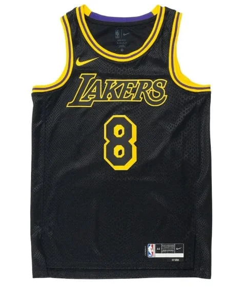 Nike Kobe Mamba Mentality Los Angeles Lakers City Edition Swingman Jersey