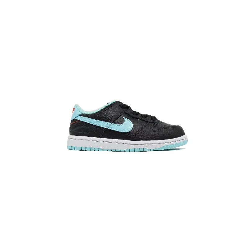 Nike Dunk Low (PS), Barber Shop- Black