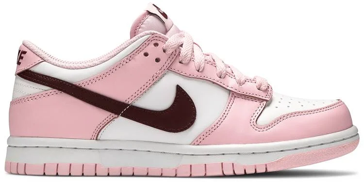 Nike Dunk Low Pink Foam Red White (GS)