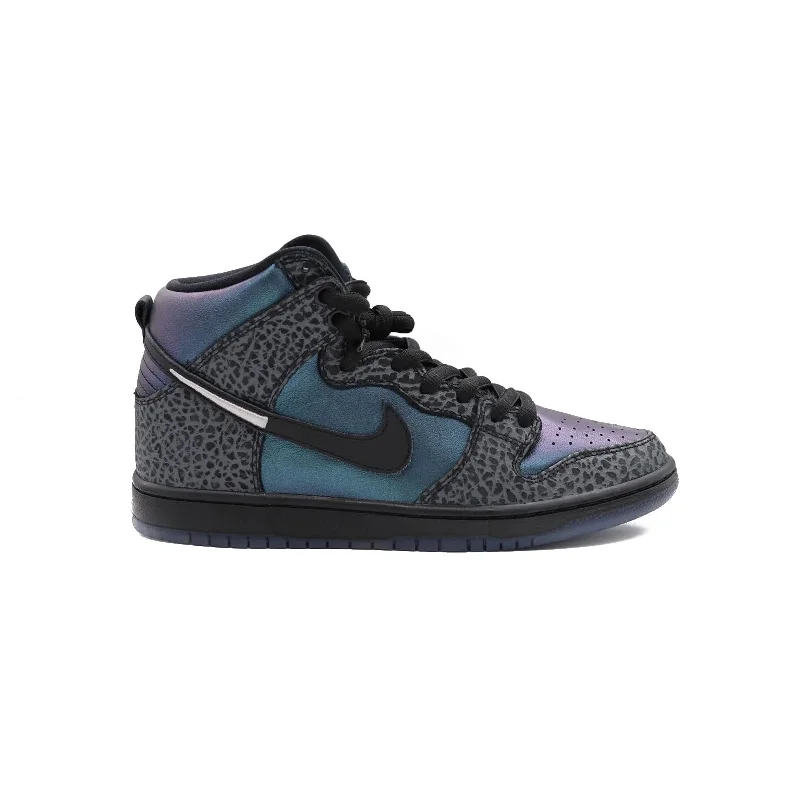 Nike Dunk High SB, Black Sheep Black Hornet