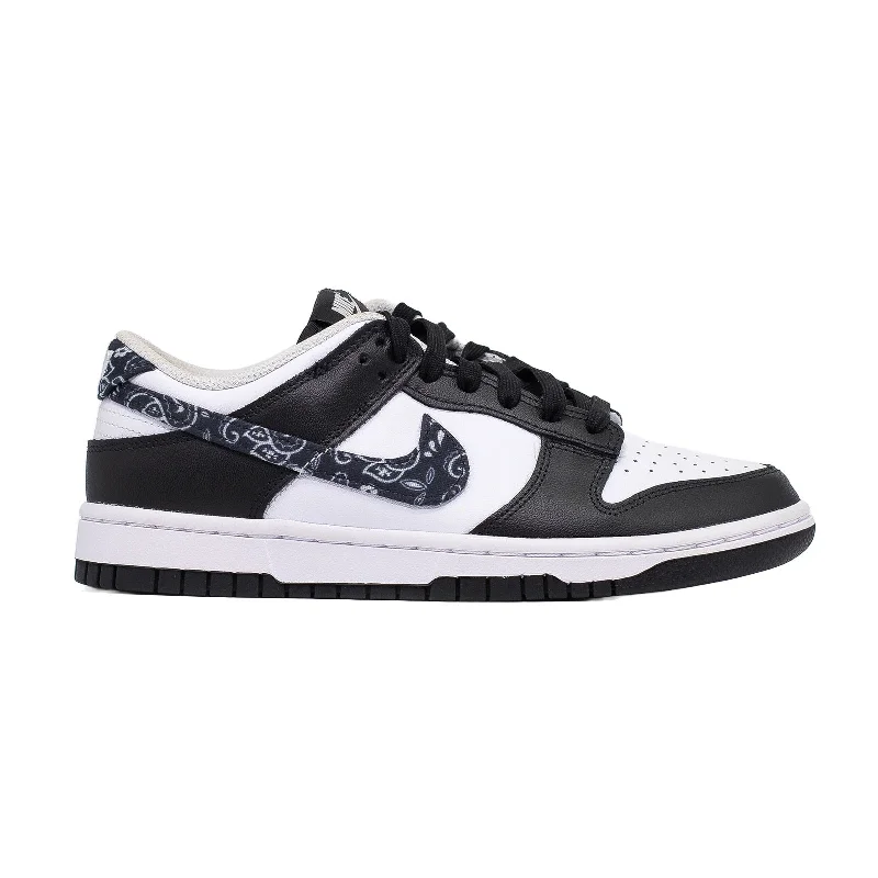 Women's Nike Dunk Low, Black Paisley