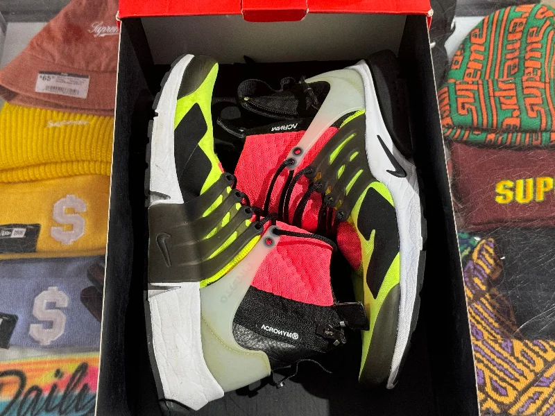 Nike Air Presto Acronym - Volt Size Small 9-10