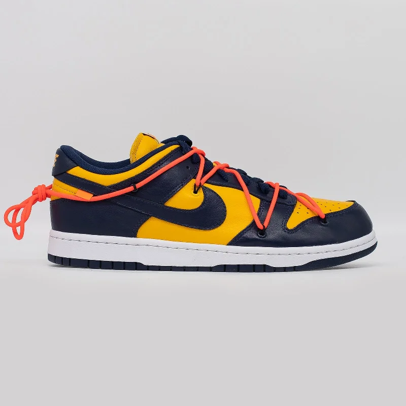 Nike Dunk Low Off-White, University Gold