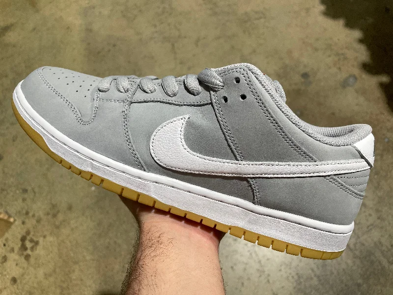 Nike SB Dunk Low Pro ISO - Wolf Grey Gum