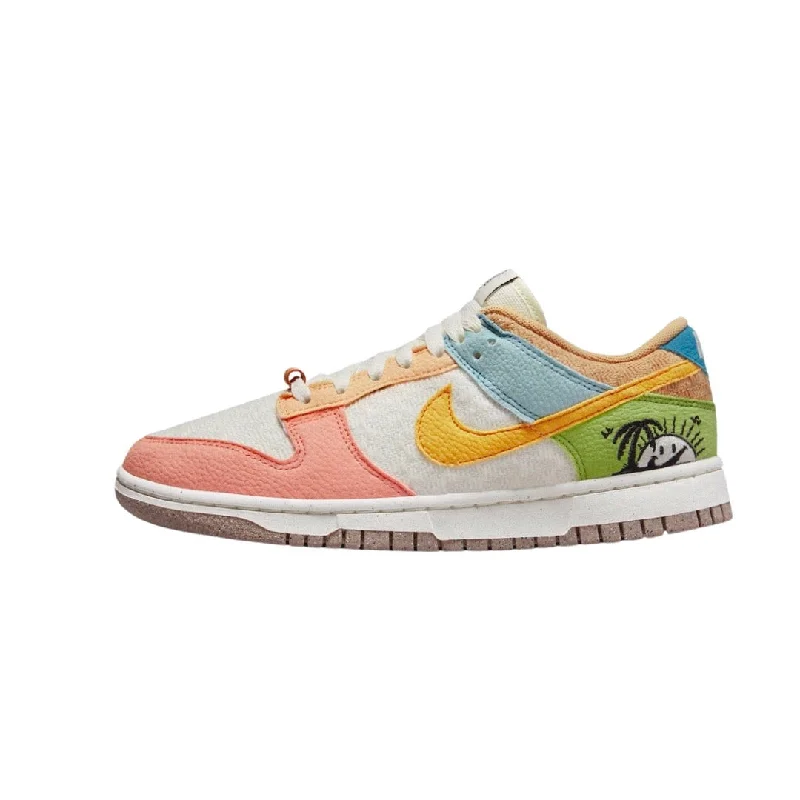 Women's Dunk Low Sun Club Burnt Sunrise Sail Sanded Gold