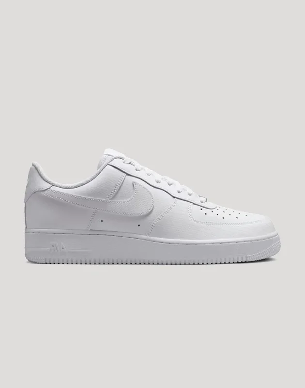 Nike Air Force 1 Low 'White Carbon Fiber'