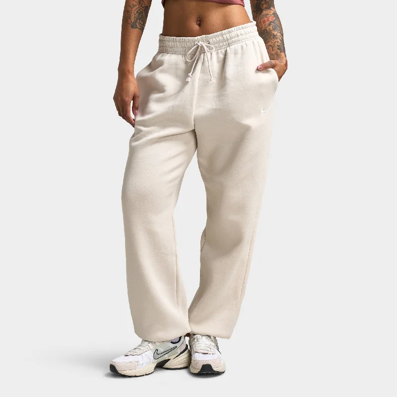 Nike Sportswear Women's Phoenix Fleece Oversized Sweatpants Light Orewood Brown / Sail