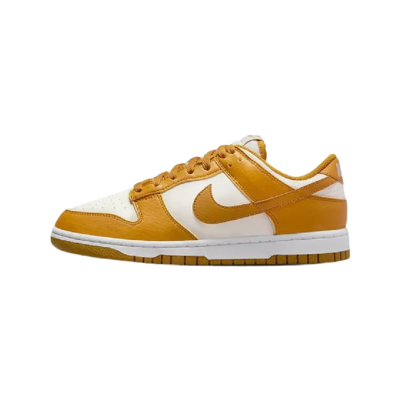 Women's Nike Dunk Low Next Nature Phantom Gold Suede White Volt