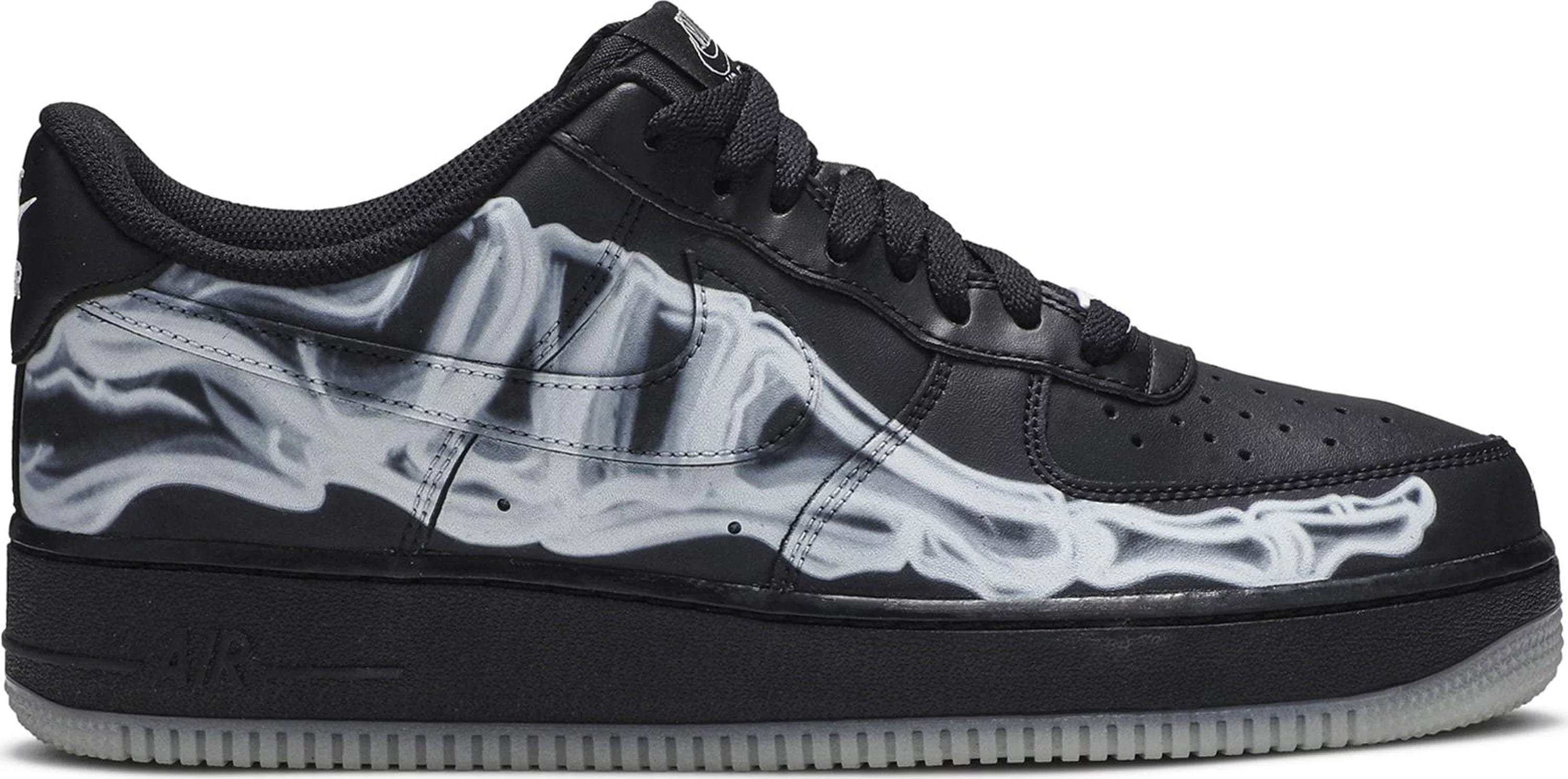 Nike Air Force 1 Low Black Skeleton Halloween (2019)