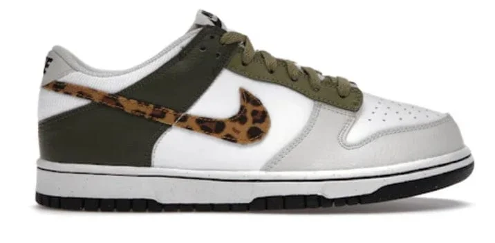 Nike Dunk Low(GS) - Olive Leopard