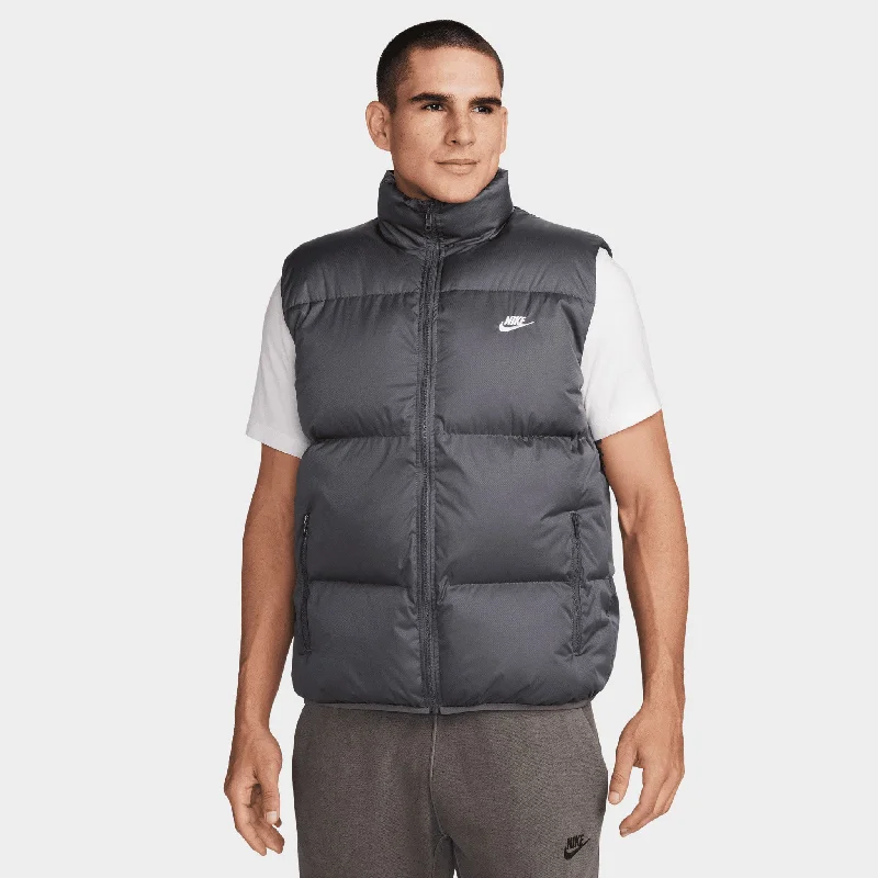 Nike Sportswear Club Therma-FIT Puffer Vest Iron Grey / White